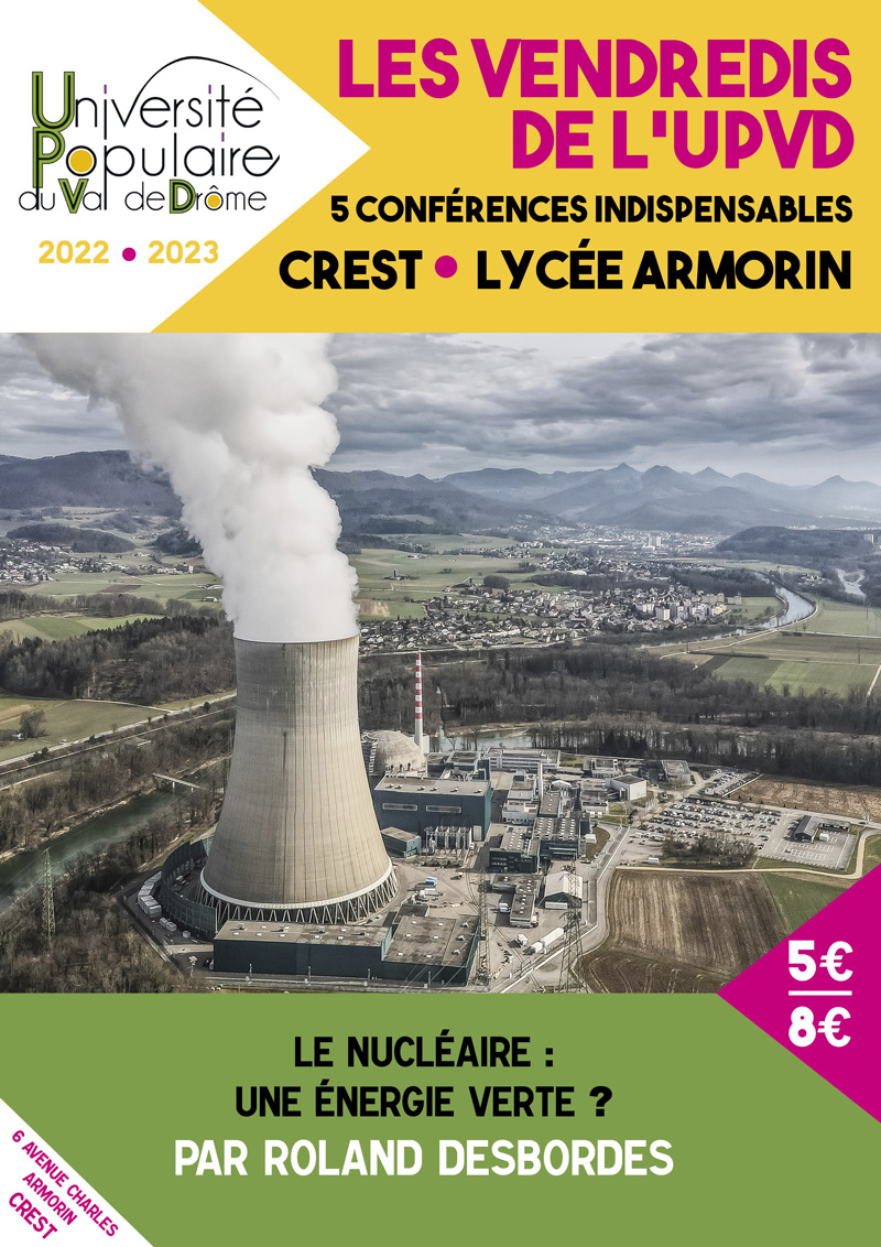 Affiche conférence nucléaire