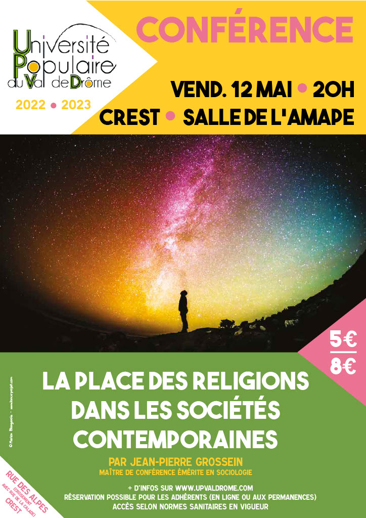 affiche conférence religion