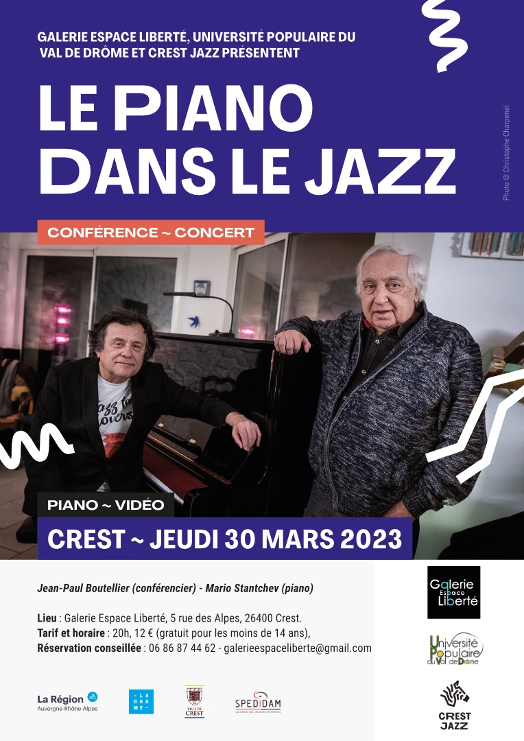 LE PIANO DANS LE JAZZ Espace Liberté