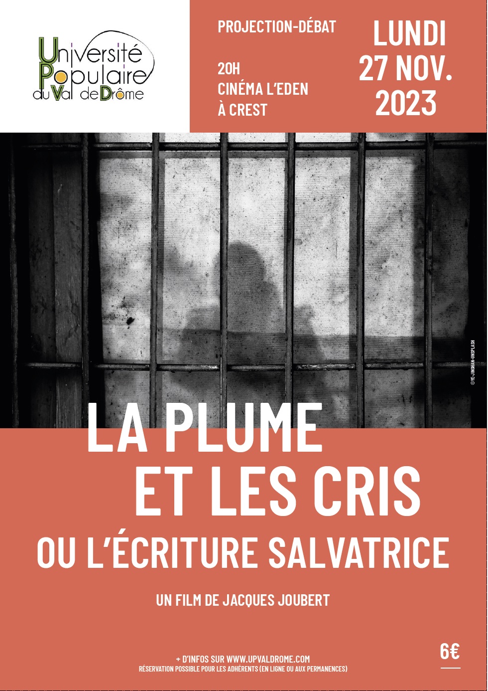 Affiche la plume et les cris