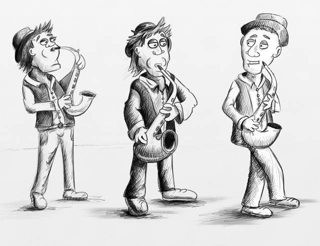 LE JAZZ ET LE DESSIN ANIMÉ Saxophonistes