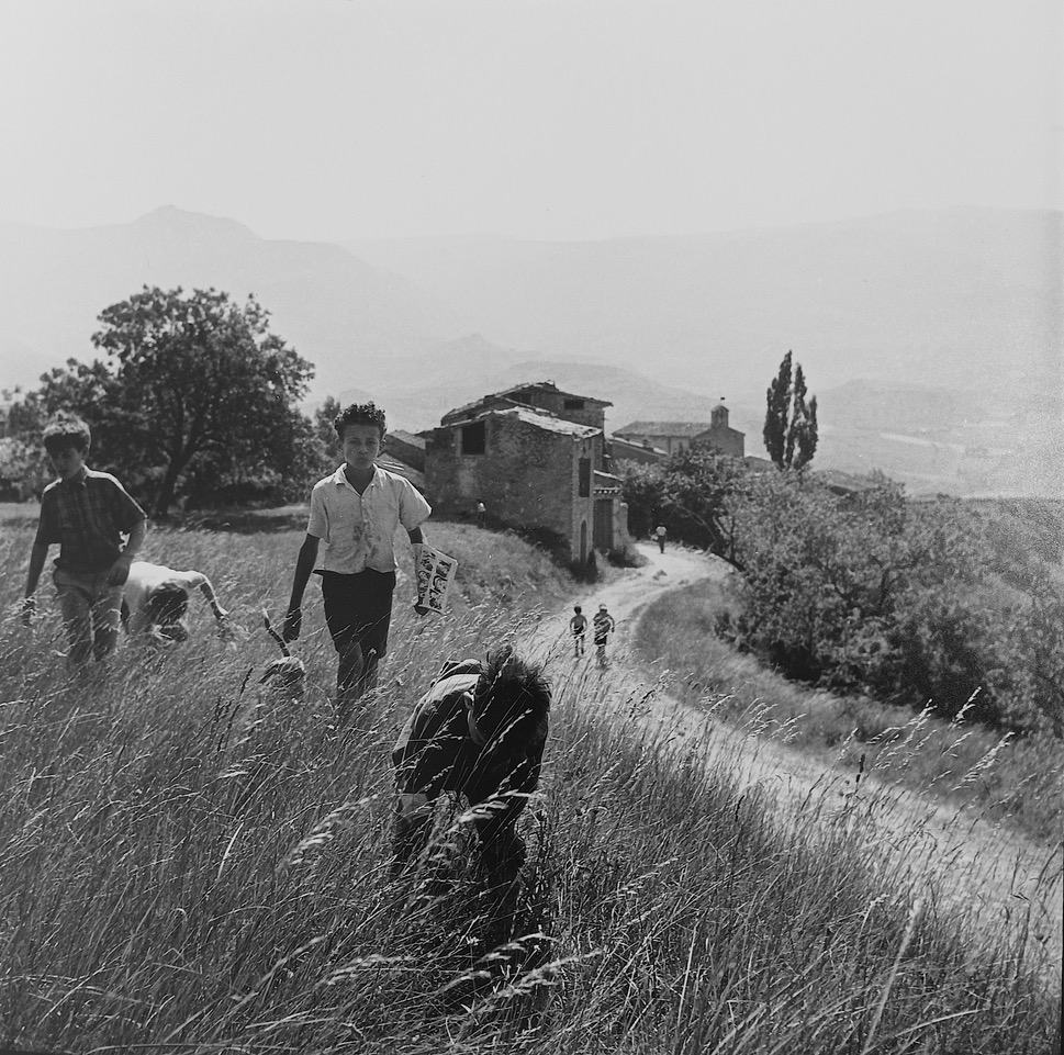 Enfants à Vercheny