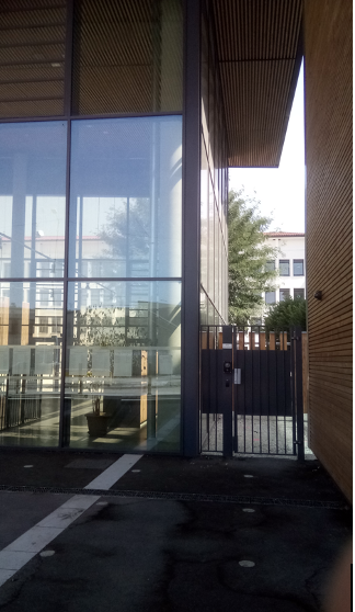 Photo de l'entrée pour l'UPVD  du lycée Armorin